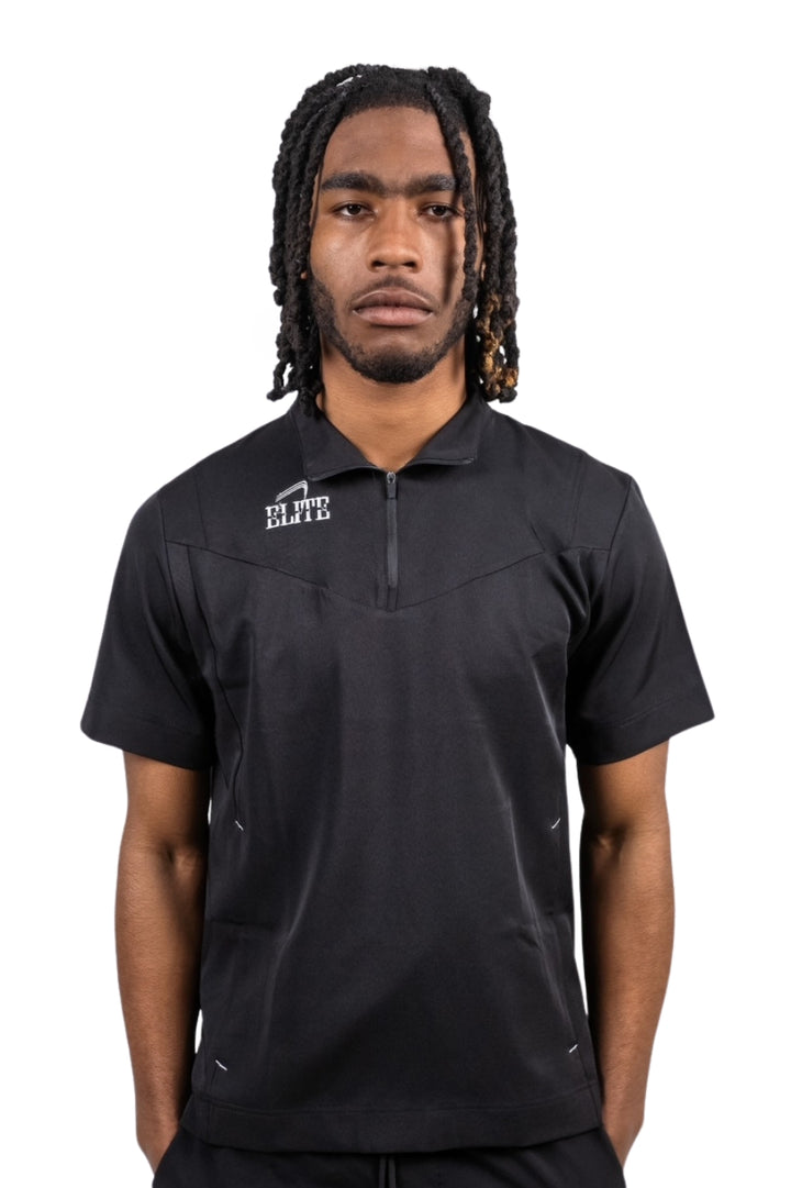 Elite Sideline Coach Pullover - Black