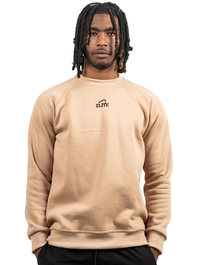 Elite CREWNECK SWEATSHIRT - Desert Sand