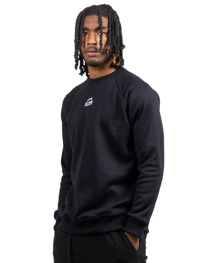 Elite CREWNECK SWEATSHIRT - Black