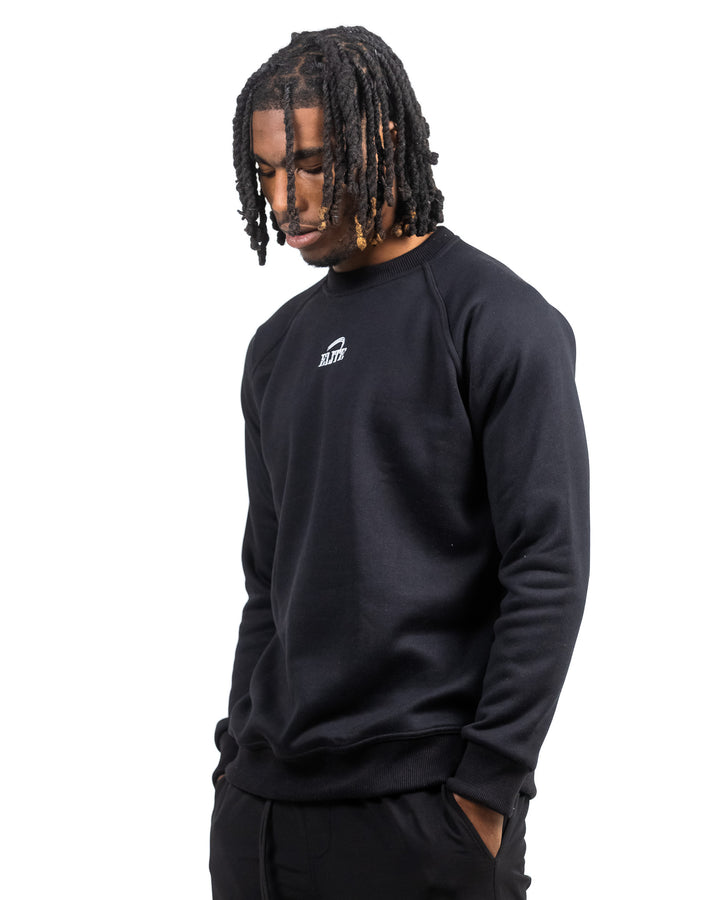 Elite CREWNECK SWEATSHIRT - Black