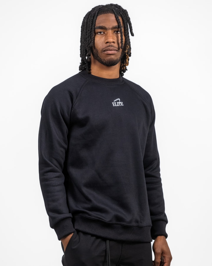Elite CREWNECK SWEATSHIRT - Black