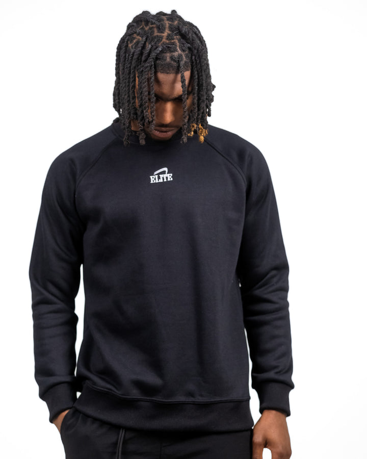 Elite CREWNECK SWEATSHIRT - Black
