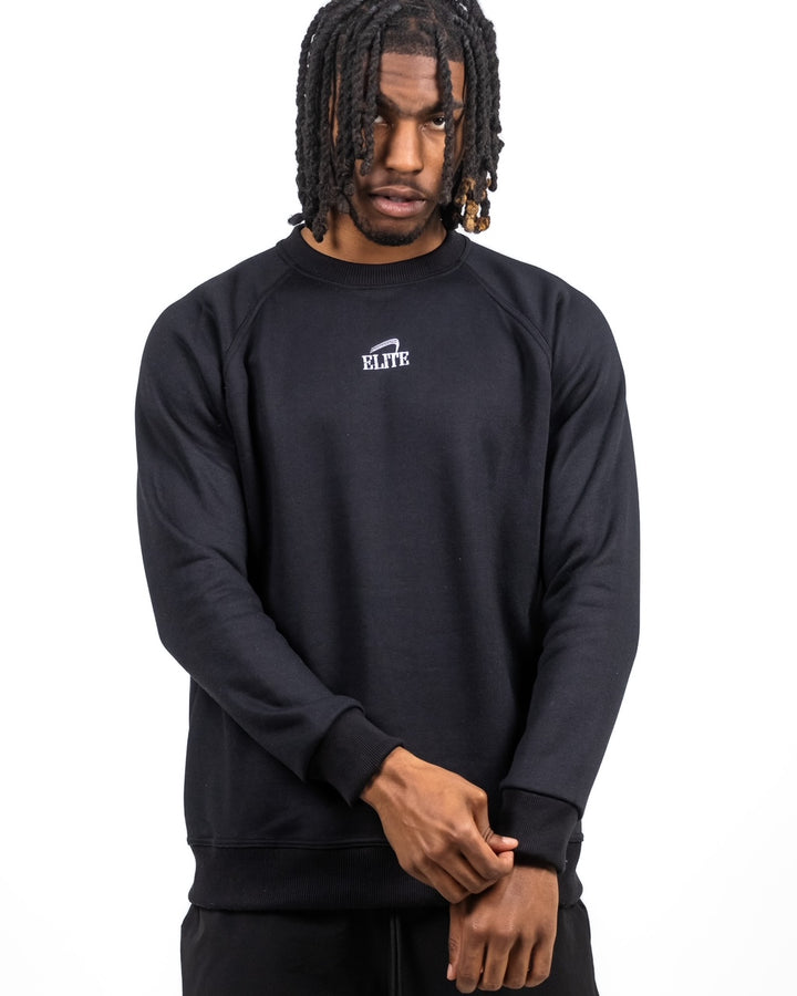 Elite CREWNECK SWEATSHIRT - Black