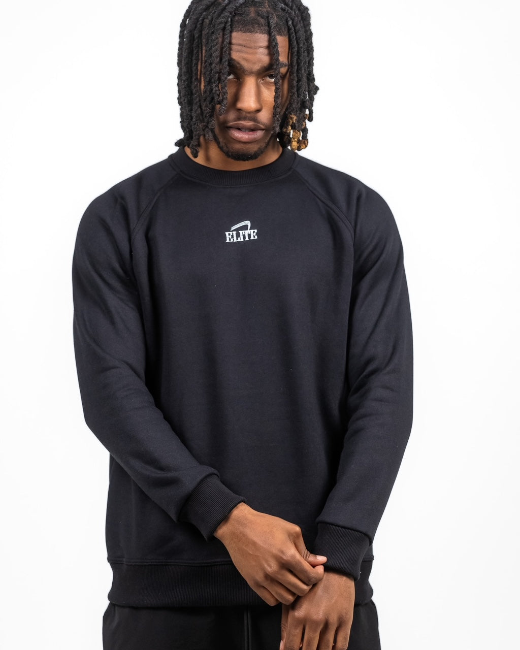 Elite CREWNECK SWEATSHIRT - Black