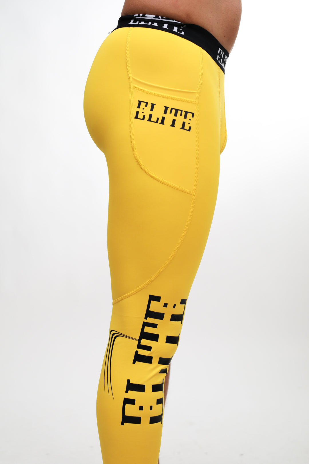 Elite One Legged  Tights - Gold