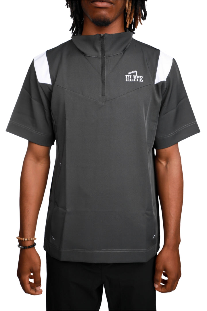 Elite Sideline Coach Pullover - Dark Grey