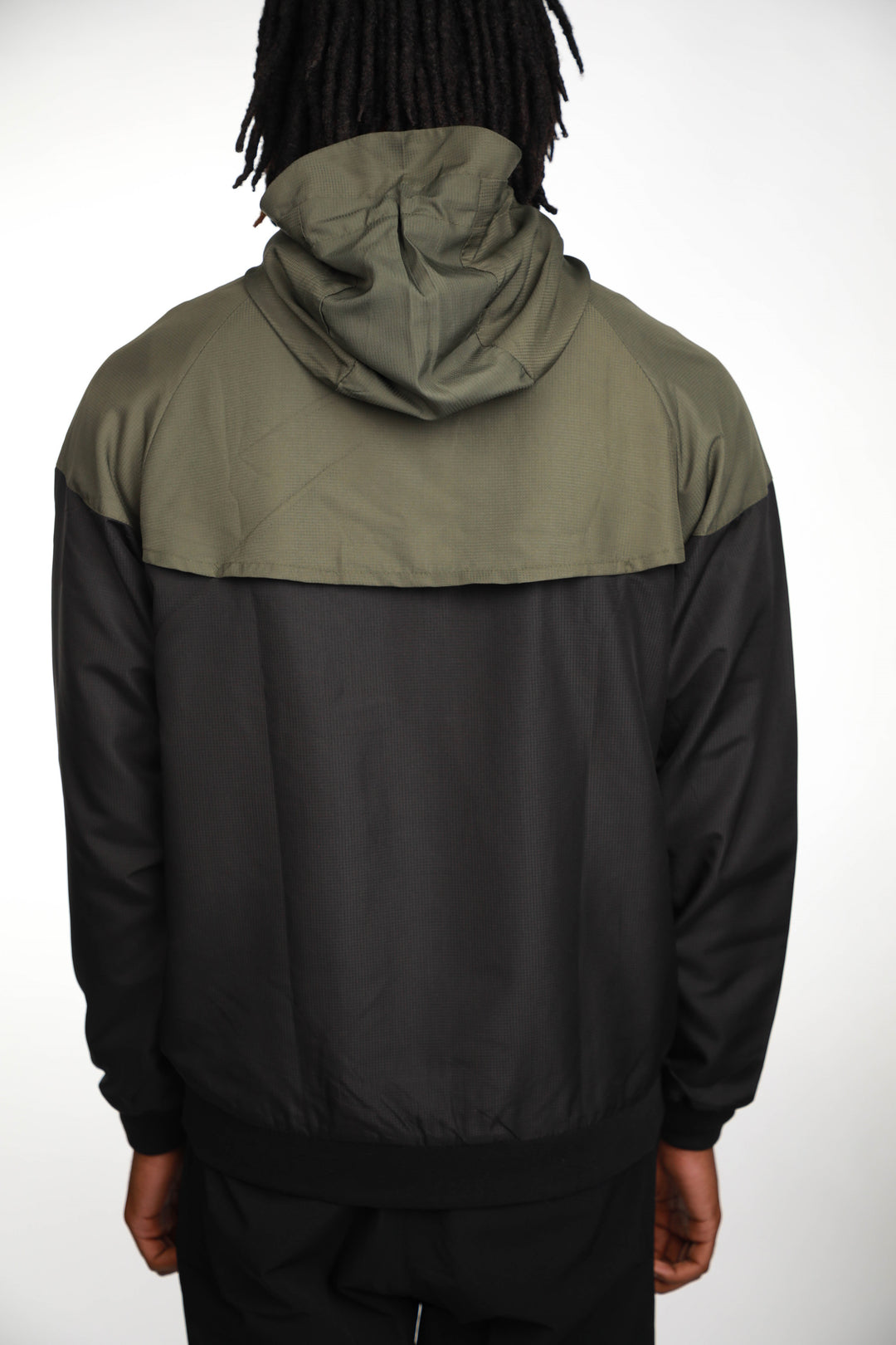 Elite Two Tone Windbreaker - Black