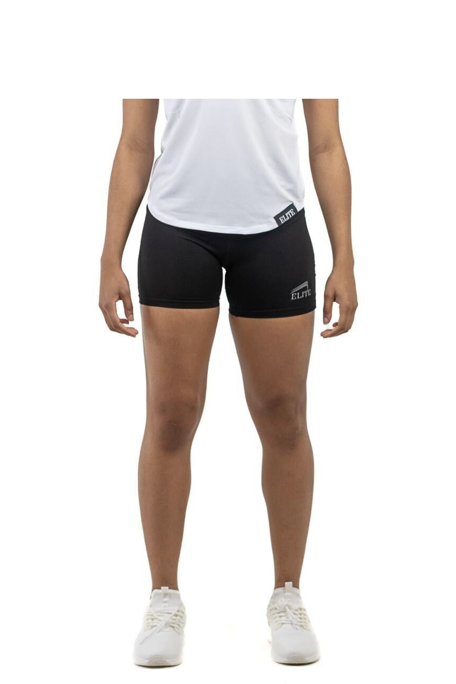 Women’s High Waisted Biker Shorts - Black