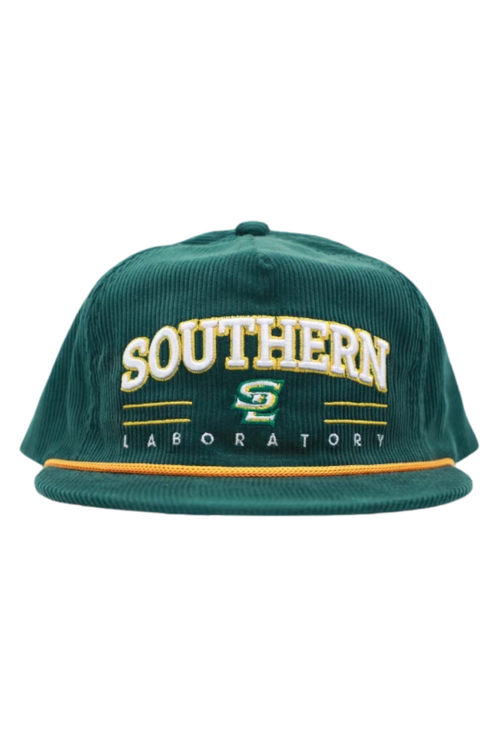 SULAB CLASSIC CORDUROY BASEBALL HAT - GREEN