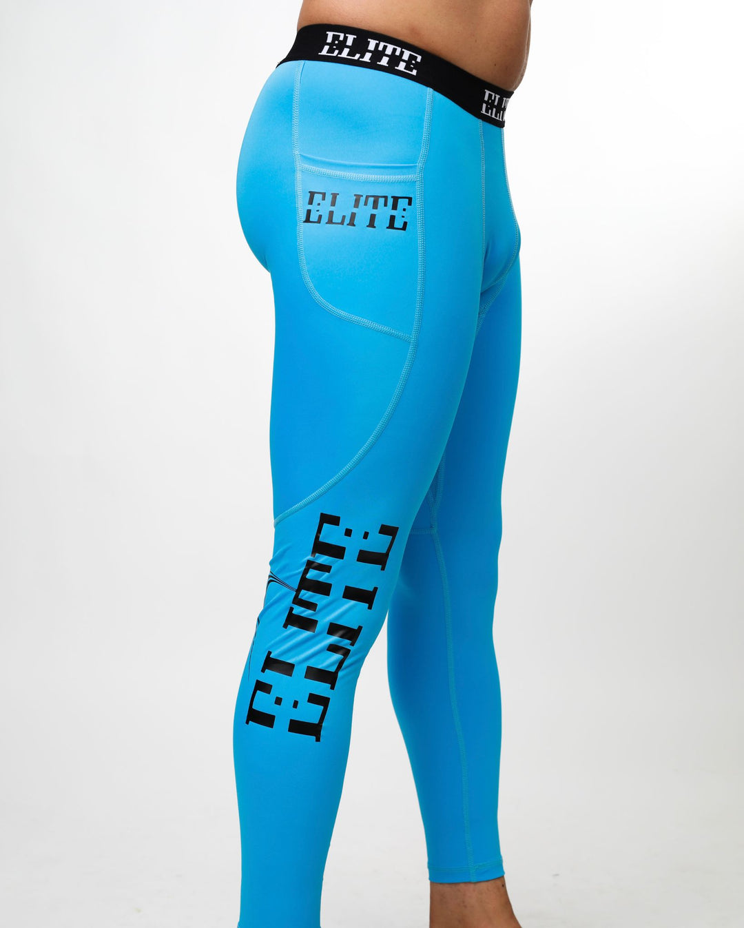 Elite Full Length Tights - SkyBlue