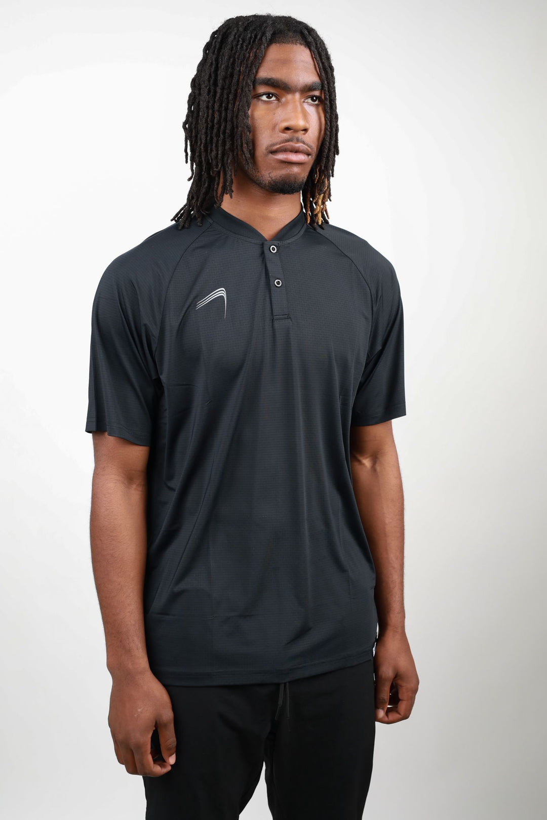 Elite Golf Blade Polo - Black