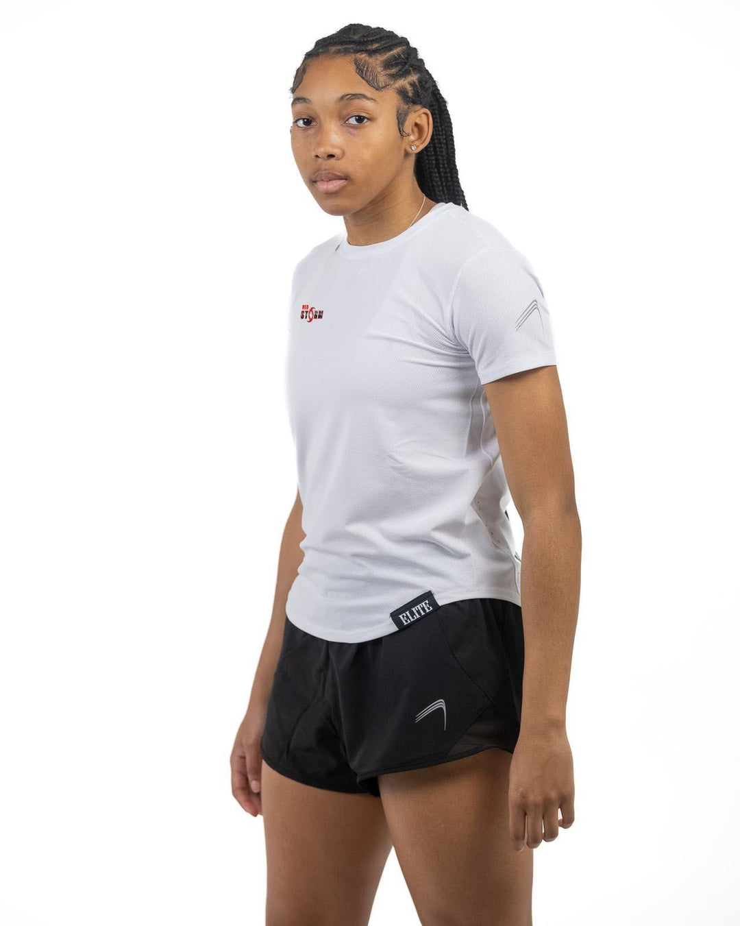 Redstorm Women’s Elite Running Short - Black