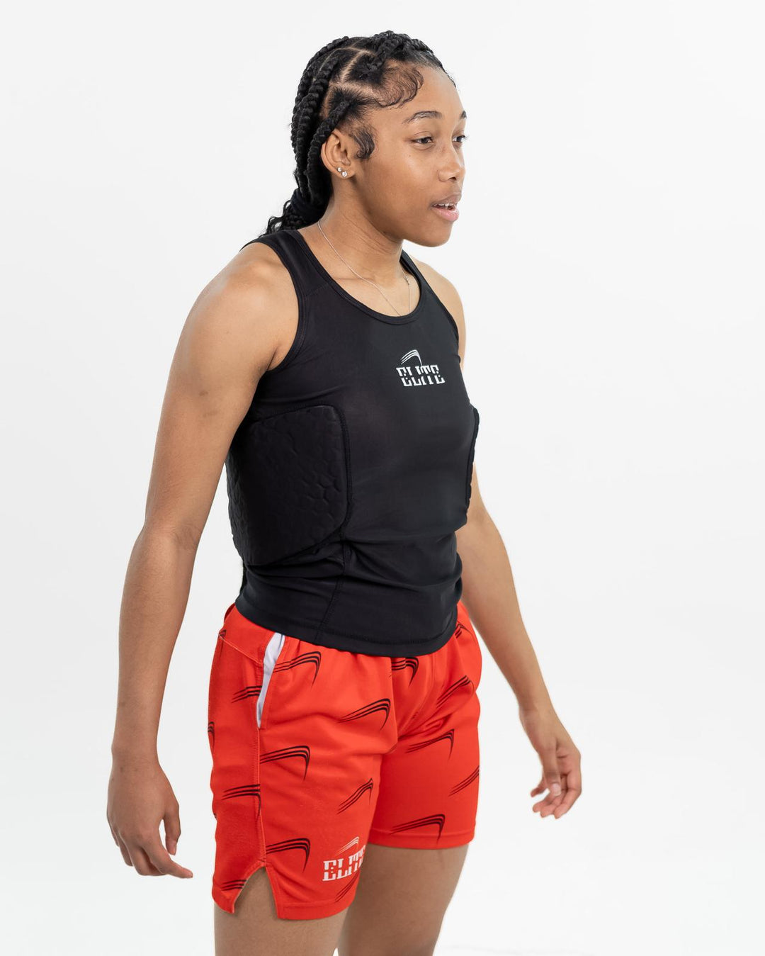 Elite PADDED COMPRESSION TANK - BLACK