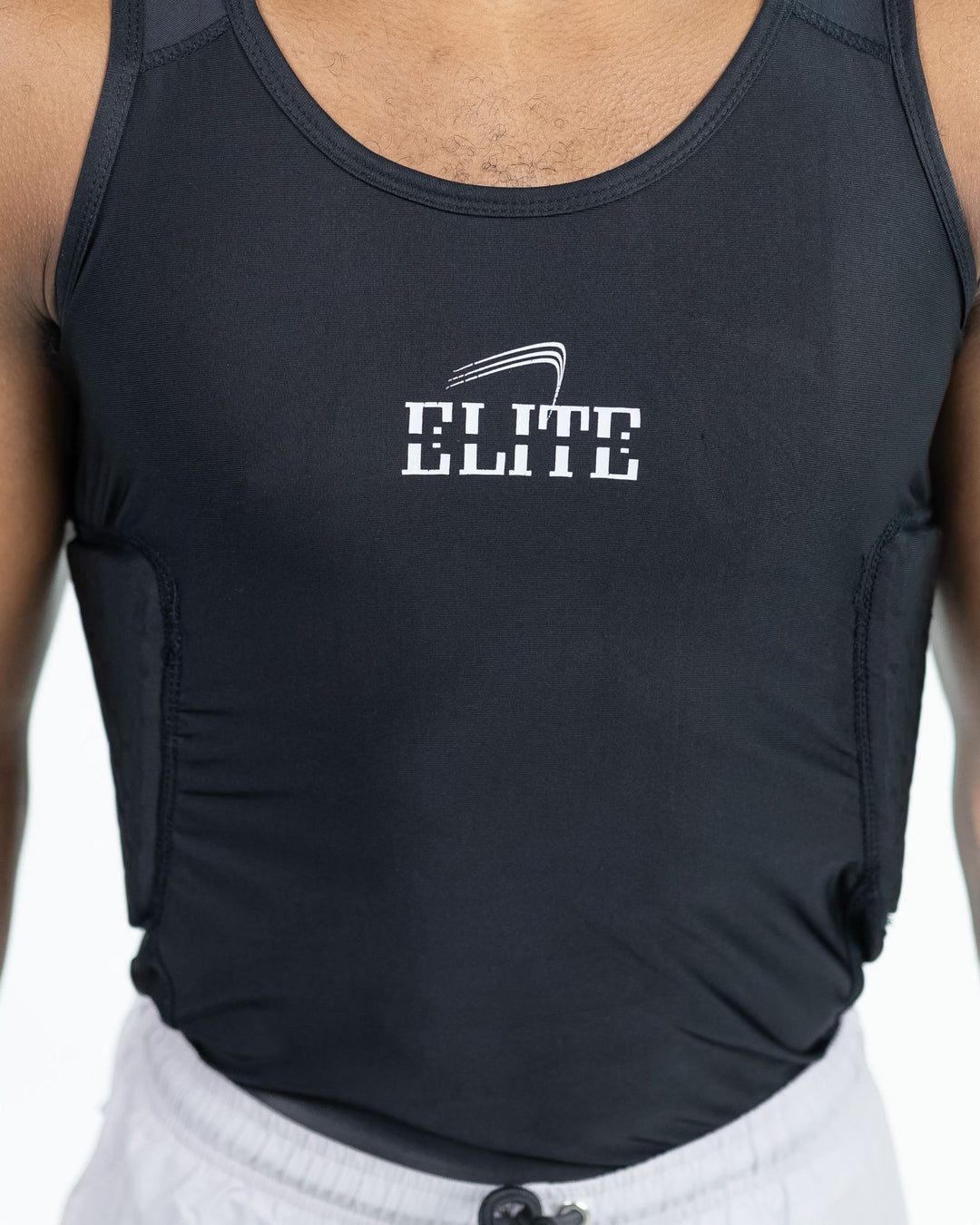 Elite PADDED COMPRESSION TANK - BLACK