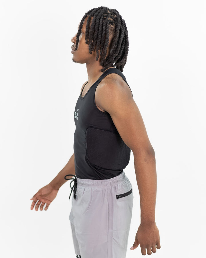 Elite PADDED COMPRESSION TANK - BLACK