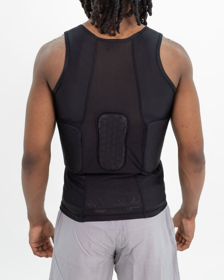 Elite PADDED COMPRESSION TANK - BLACK