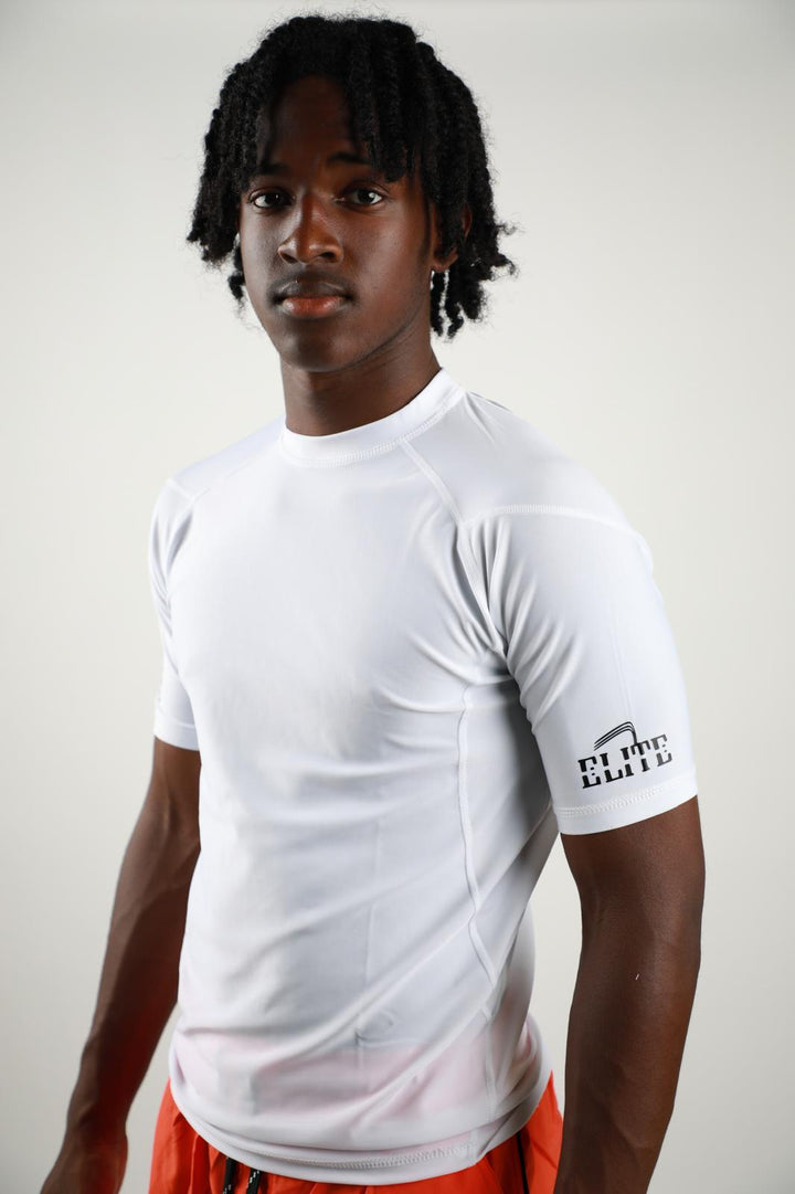 Elite - Compression Shirt White