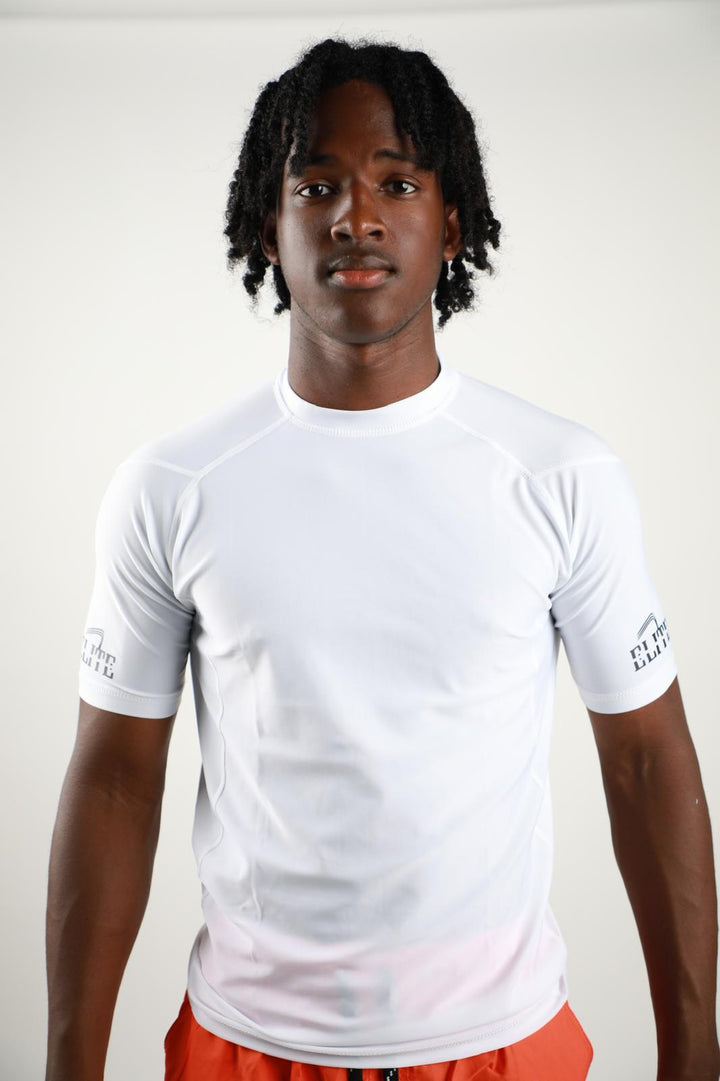 Elite - Compression Shirt White