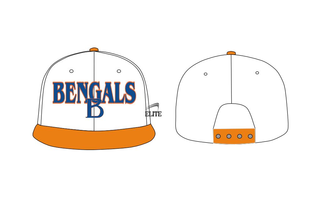 Bengals Hat - Orange & White