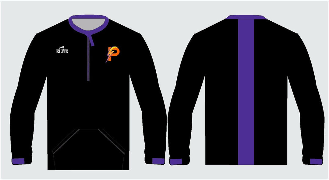 LA Power Micro Panel Pullover - Black