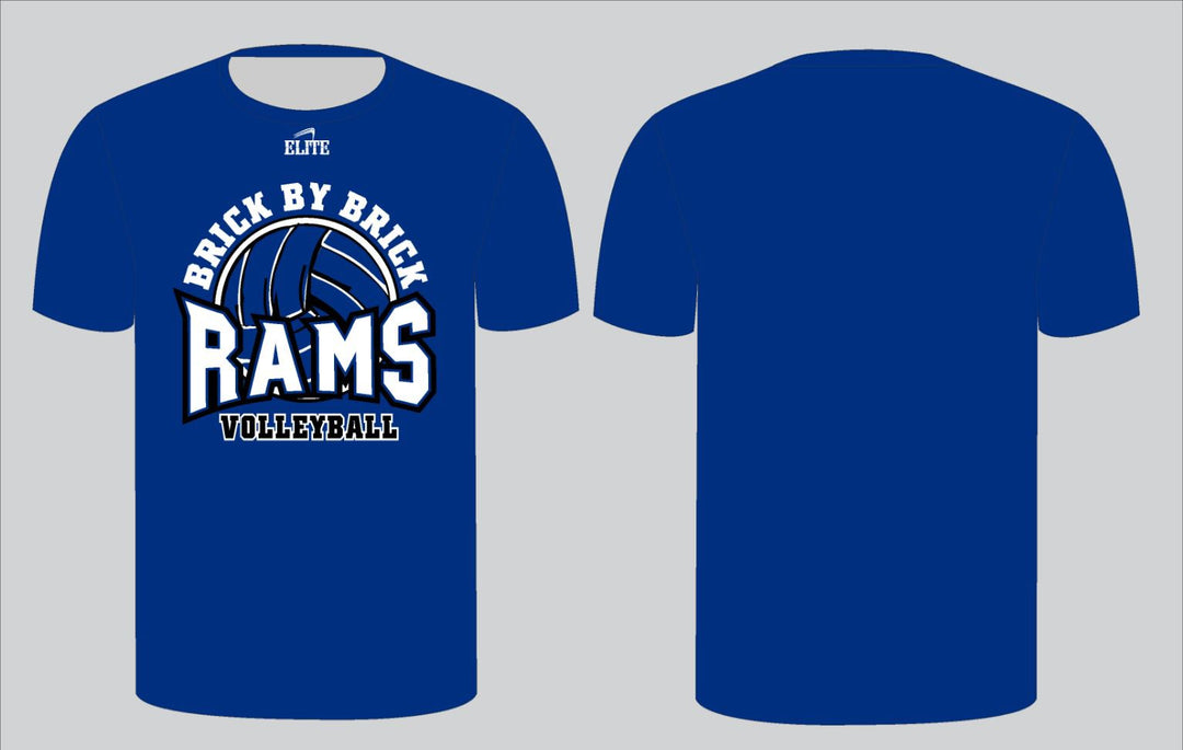 West St John Volleyball Team Spirit Shirt- Blue