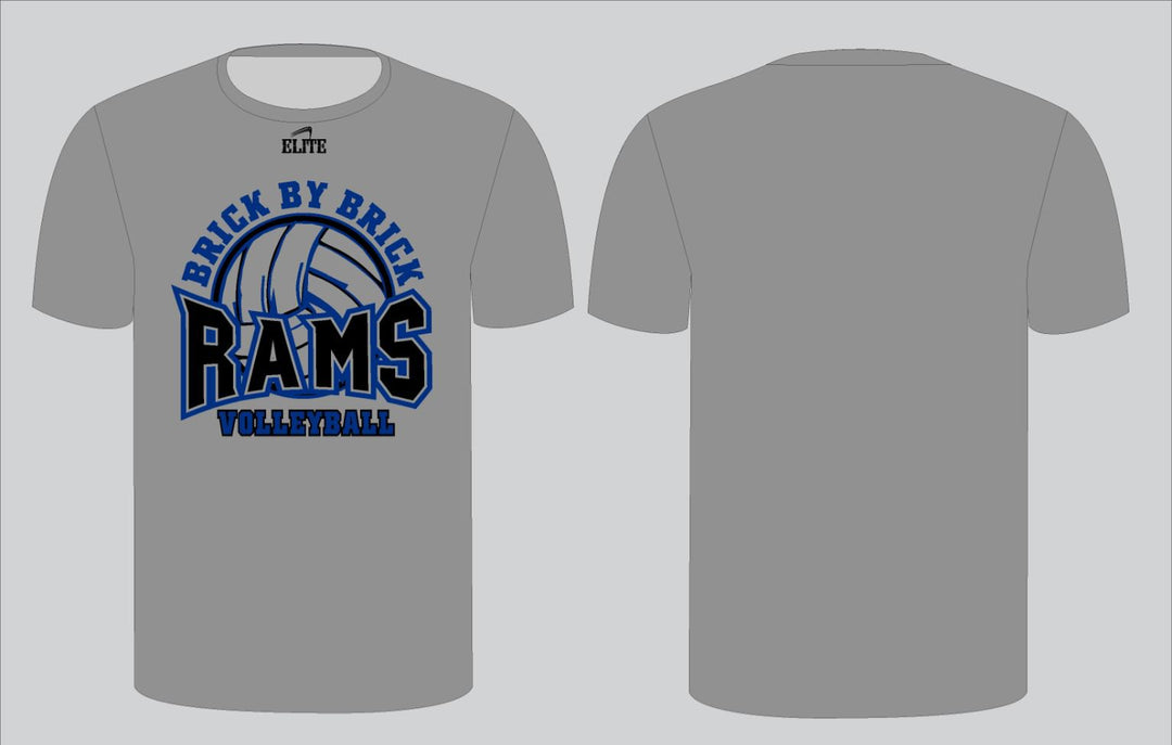 West St John Volleyball Team Spirit Shirt- Gray