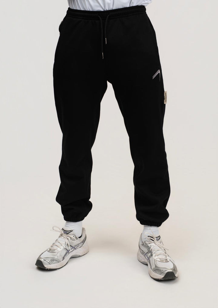 Elite  Crewneck Jogger Pants - Black