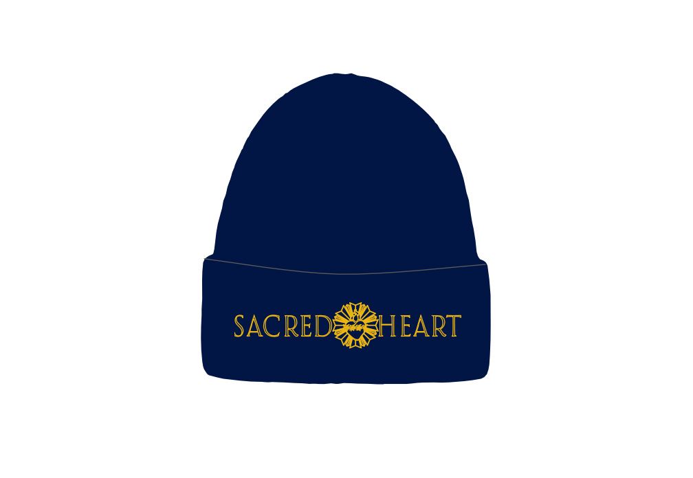 SH Fleece Beanie Navy/Gold