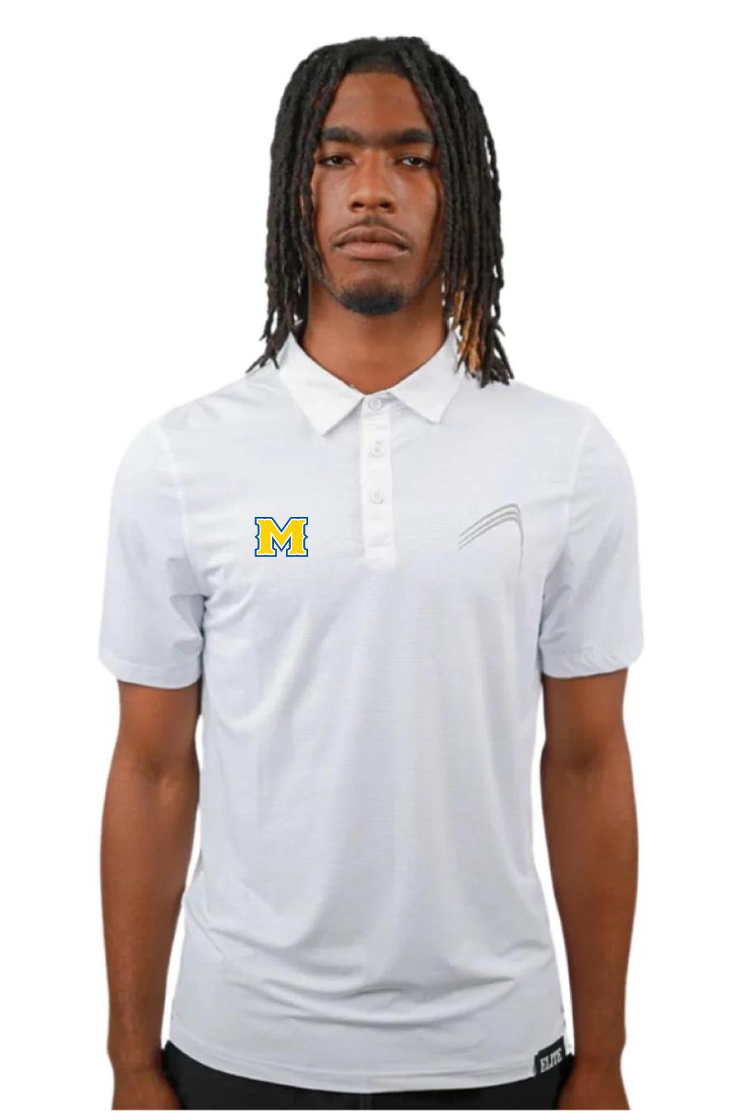 McNeese Performance Polo - White