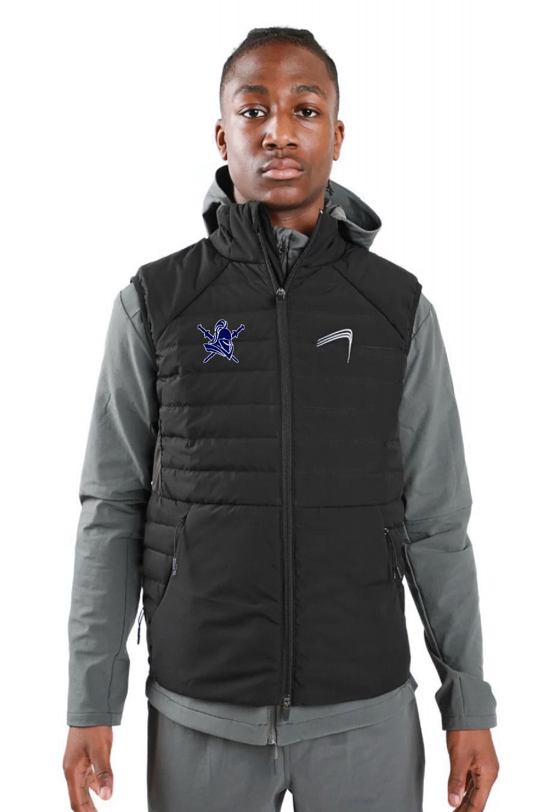 Family Christian Community School ELITE Performance Puffy Vest  -  Black