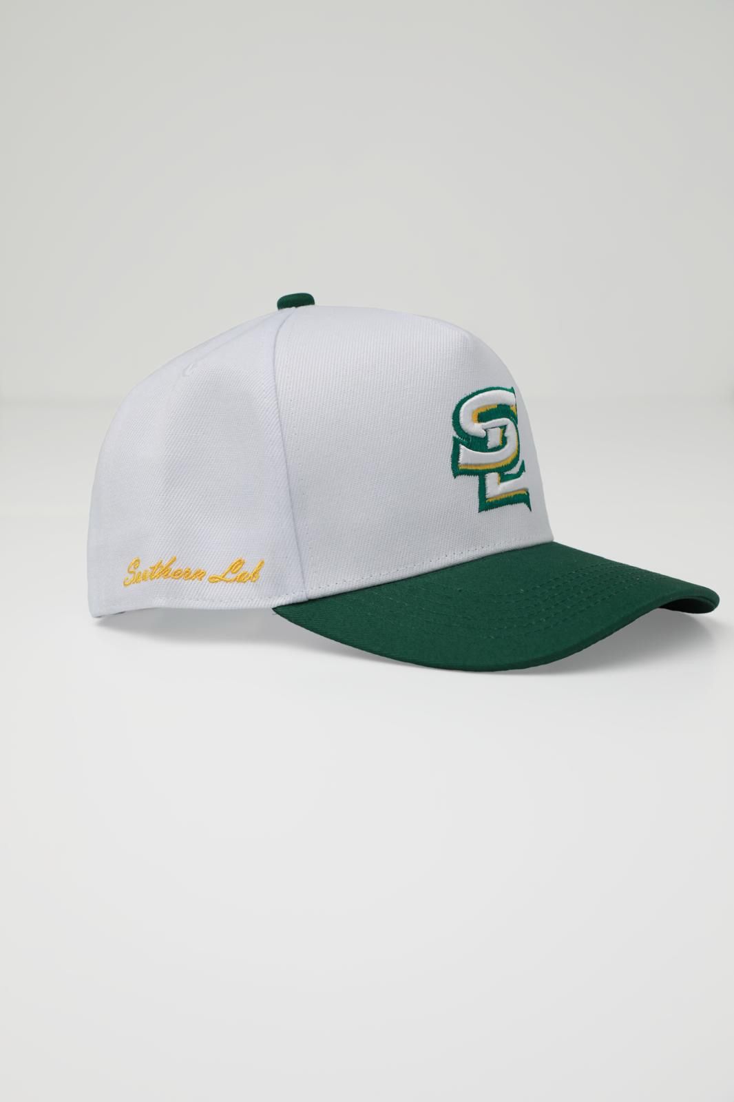 SULAB Hats - White & Green