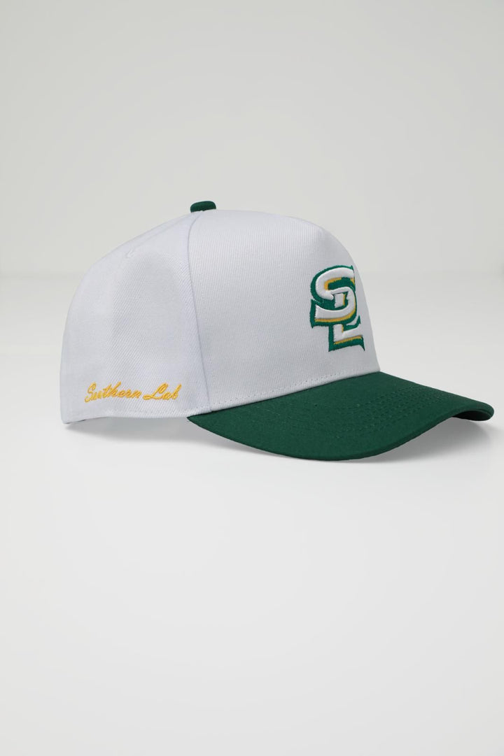 SULAB Hats - White & Green