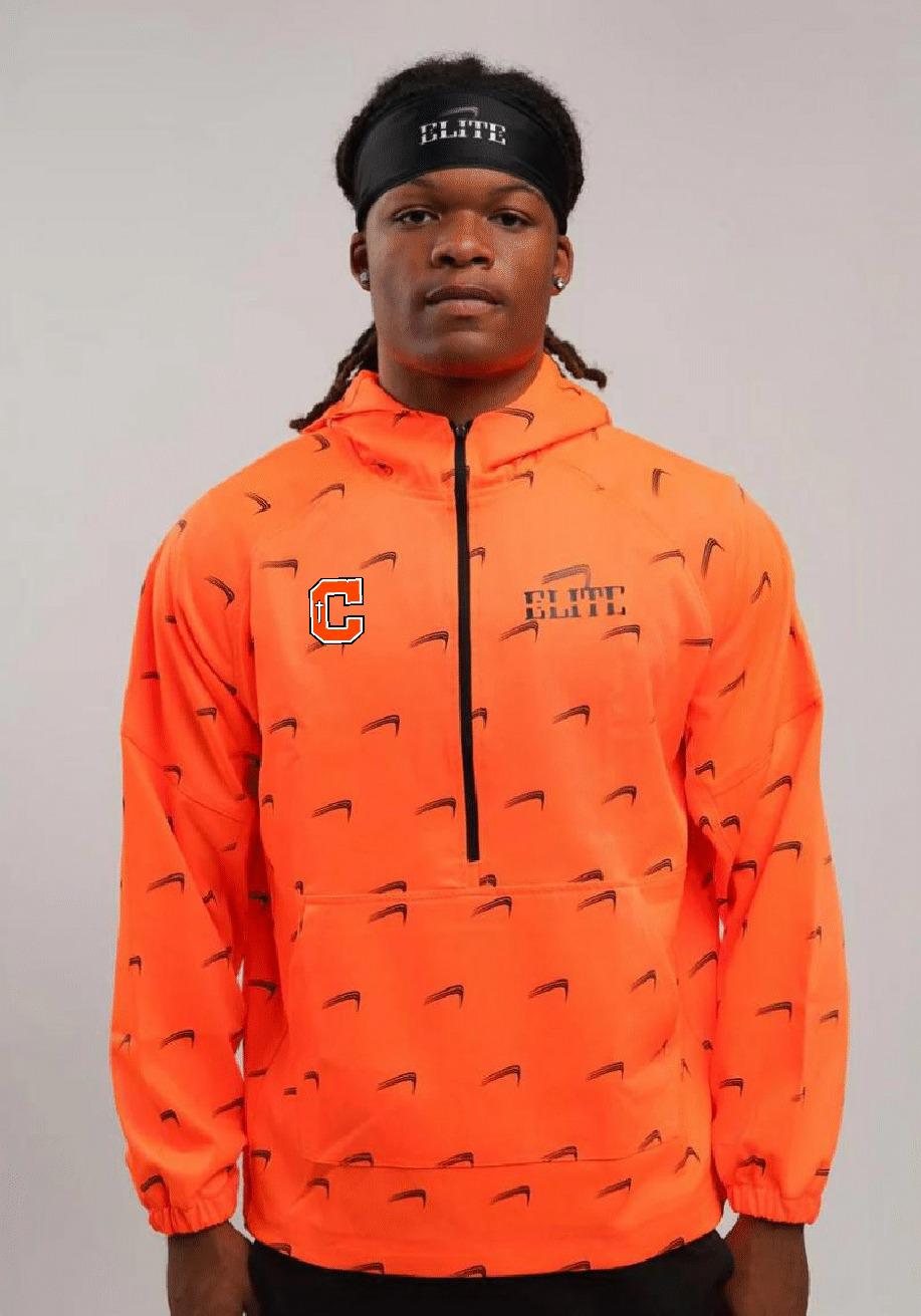 Catholic High Bears Logo Jacket - Orange