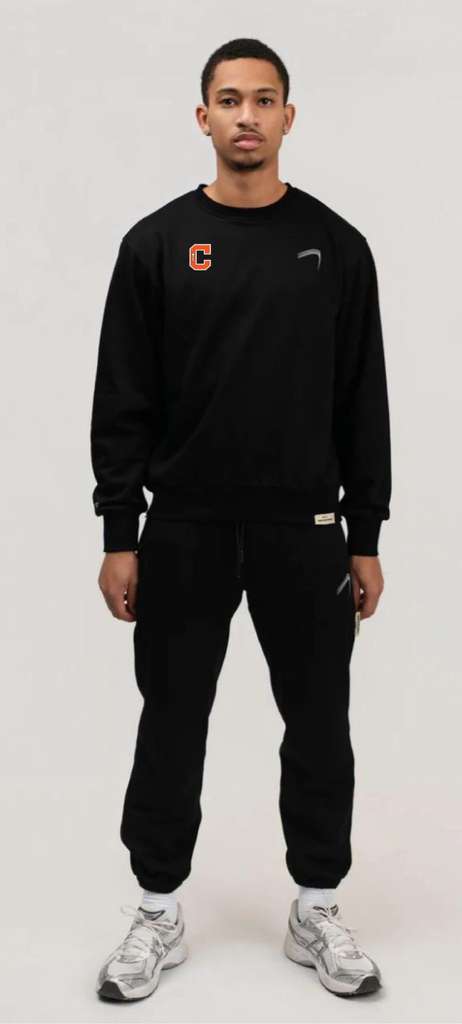 Catholic High Bears CREWNECK COMFY SET - Black