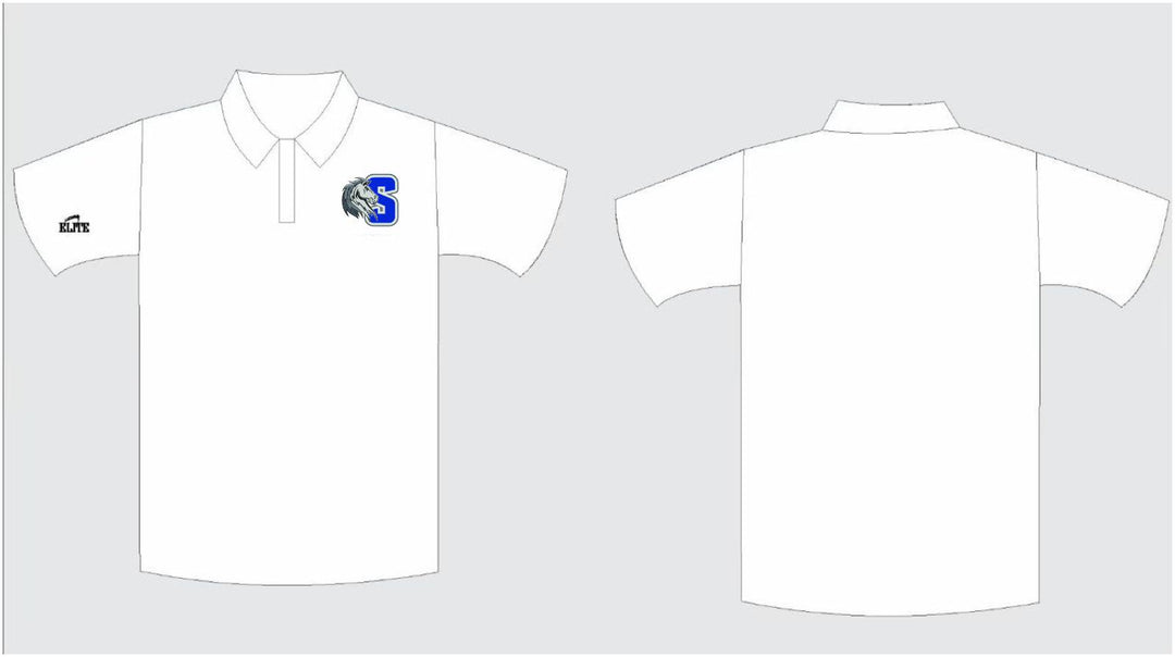 Scotlandville Pre-Engineering Polo - White