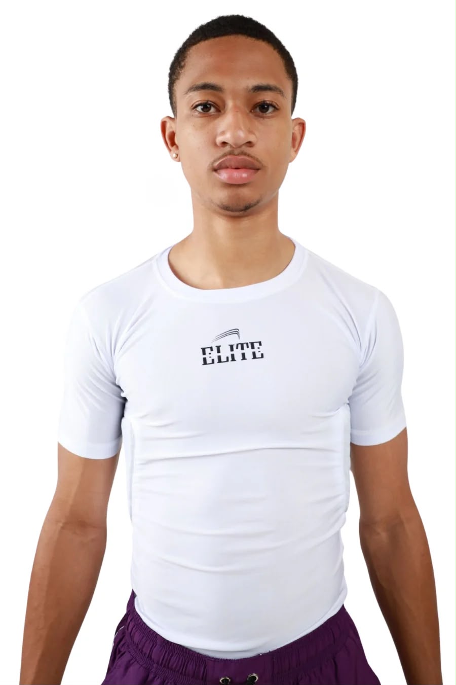 Padded Compression Shirt - White