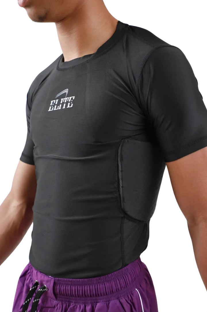 Padded Compression Shirt - Black