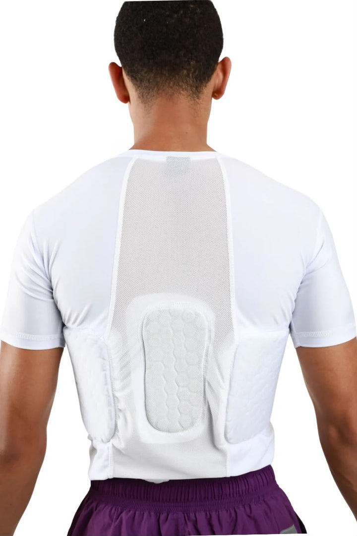 Padded Compression Shirt - White