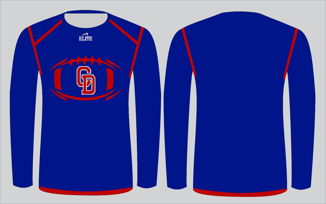 Country Day Long Sleeve Shirt - Blue