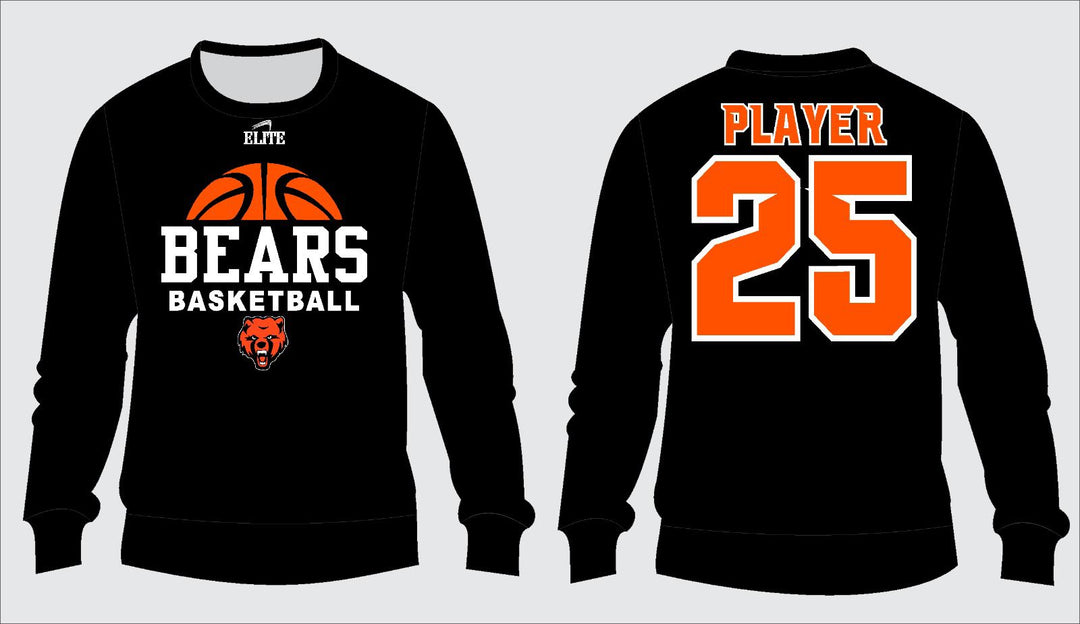 CHB Bears Basketball Crewneck - Black