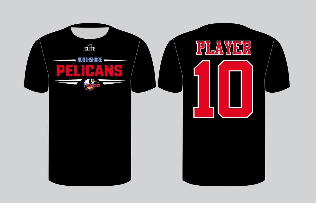 Dry-fit Pelicans T-shirt - Black
