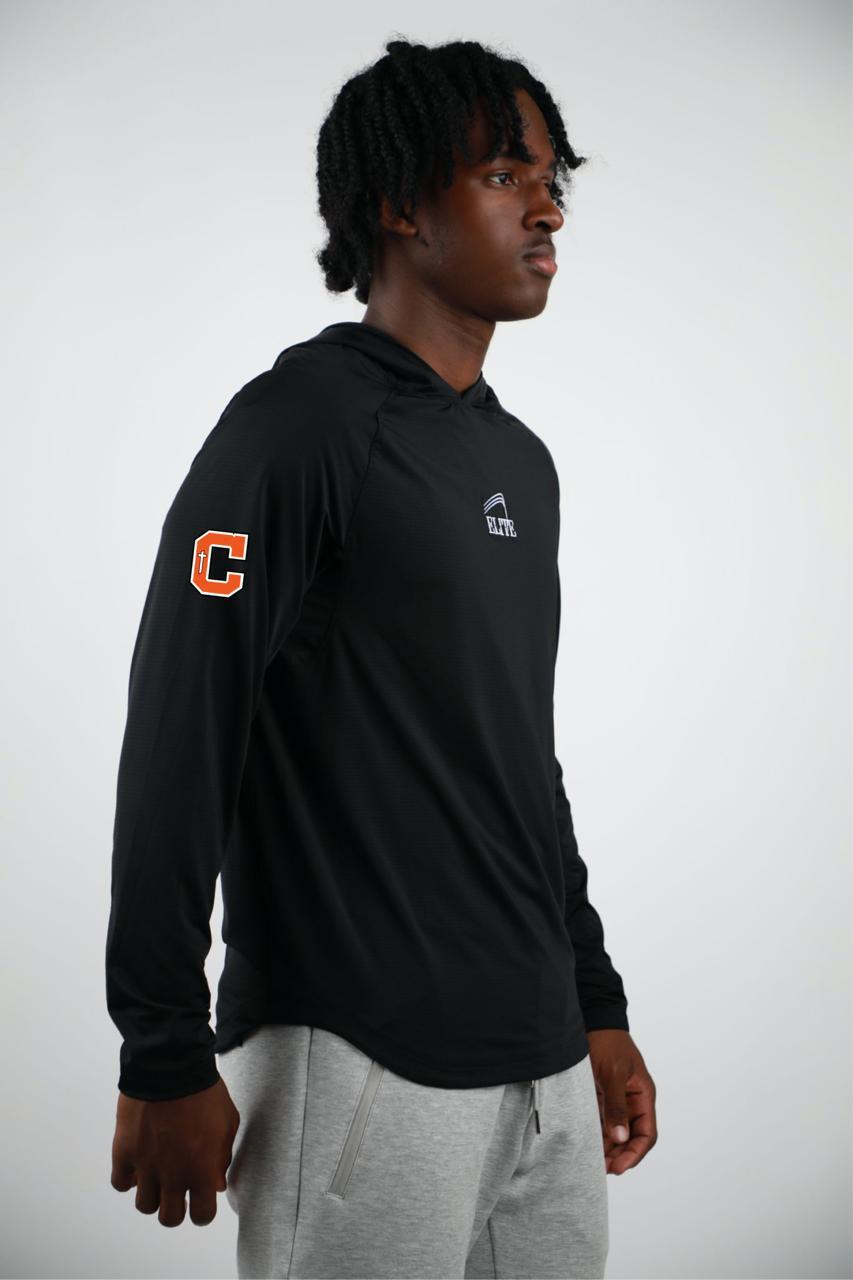 Catholic High Bears  Training Hooded Pullover - Black